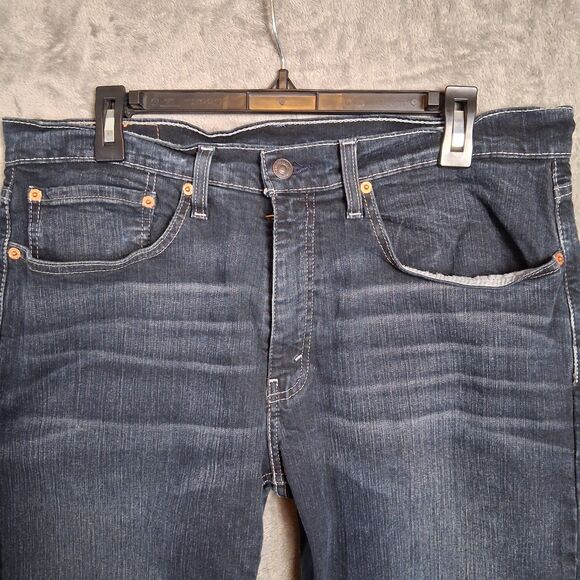 Levis 559 Relaxed Straight Fit Jeans Sz 34x34 Dark Wash - Picture 3 of 6